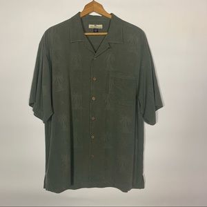 Tommy Bahama Silk Hawaiian Camp Shirt L